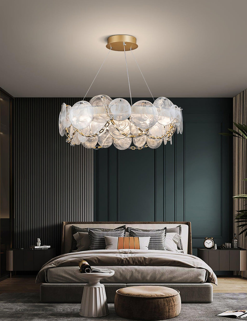 Ruby Lustre en Verre Luxe - Neutralighting