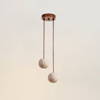 Trio Travertine Pendant Light - Neutralighting