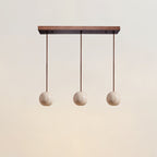 Trio Travertine Pendant Light - Neutralighting