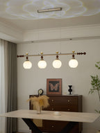 Otheia Suspension Linéaire en Bois Vintage - Neutralighting