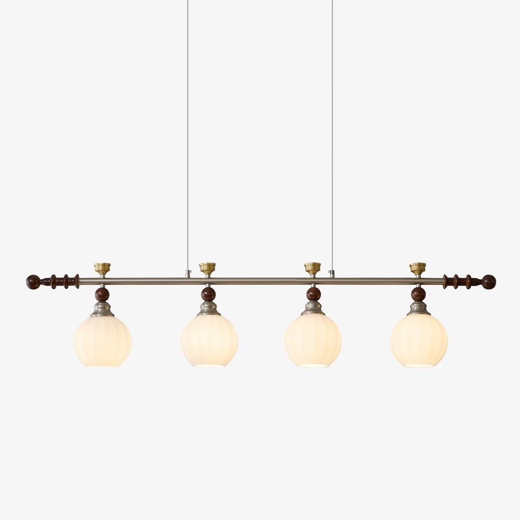 Otheia Suspension Linéaire en Bois Vintage - Neutralighting