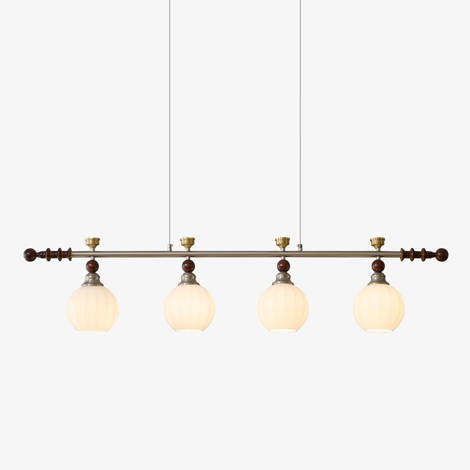 Otheia Suspension Linéaire en Bois Vintage - Neutralighting
