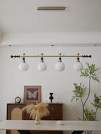 Otheia Suspension Linéaire en Bois Vintage - Neutralighting