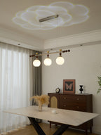 Otheia Suspension Linéaire en Bois Vintage - Neutralighting