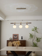 Otheia Suspension Linéaire en Bois Vintage - Neutralighting