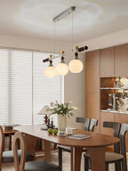 Otheia Suspension Linéaire en Bois Vintage - Neutralighting