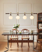Otheia Suspension Linéaire en Bois Vintage - Neutralighting
