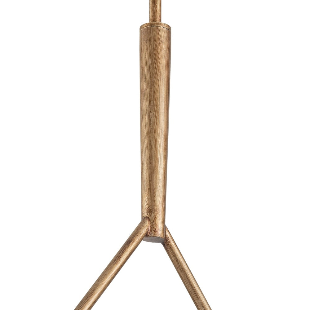 Keen Lustre Linéaire Moderne Élégant en Laiton et Tissu - Neutralighting
