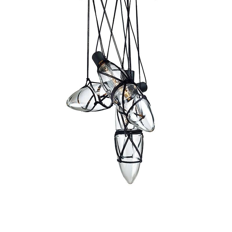 Avlireth Créativité Individuelle Bouteille Verre Suspension - Neutralighting