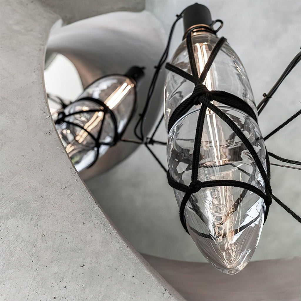 Avlireth Créativité Individuelle Bouteille Verre Suspension - Neutralighting
