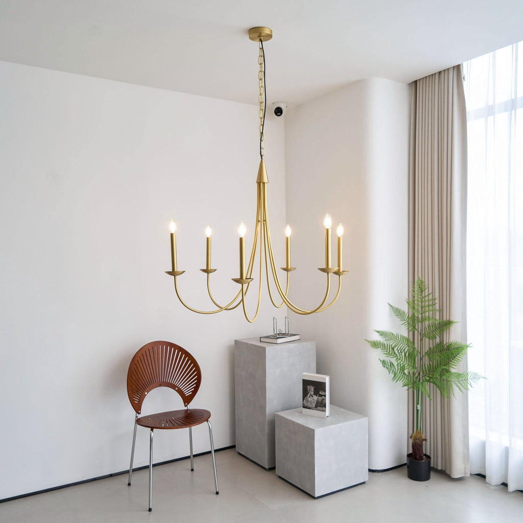Nectar Lustre Industriel Vintage en Métal Laiton - Neutralighting