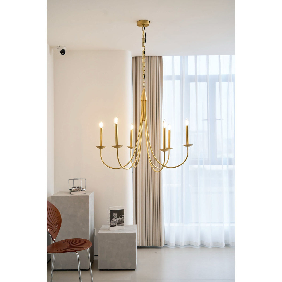 Nectar Lustre Industriel Vintage en Métal Laiton - Neutralighting