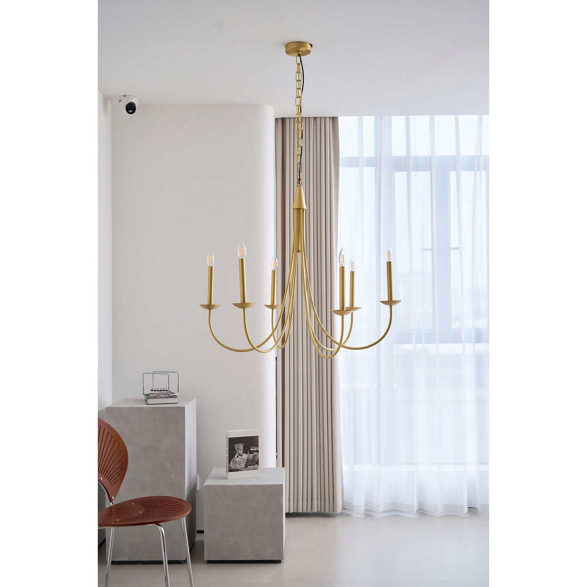 Nectar Lustre Industriel Vintage en Métal Laiton - Neutralighting