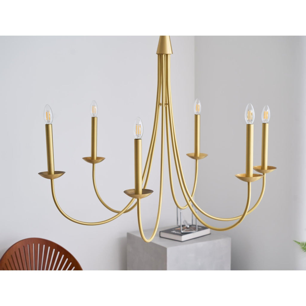 Nectar Lustre Industriel Vintage en Métal Laiton - Neutralighting