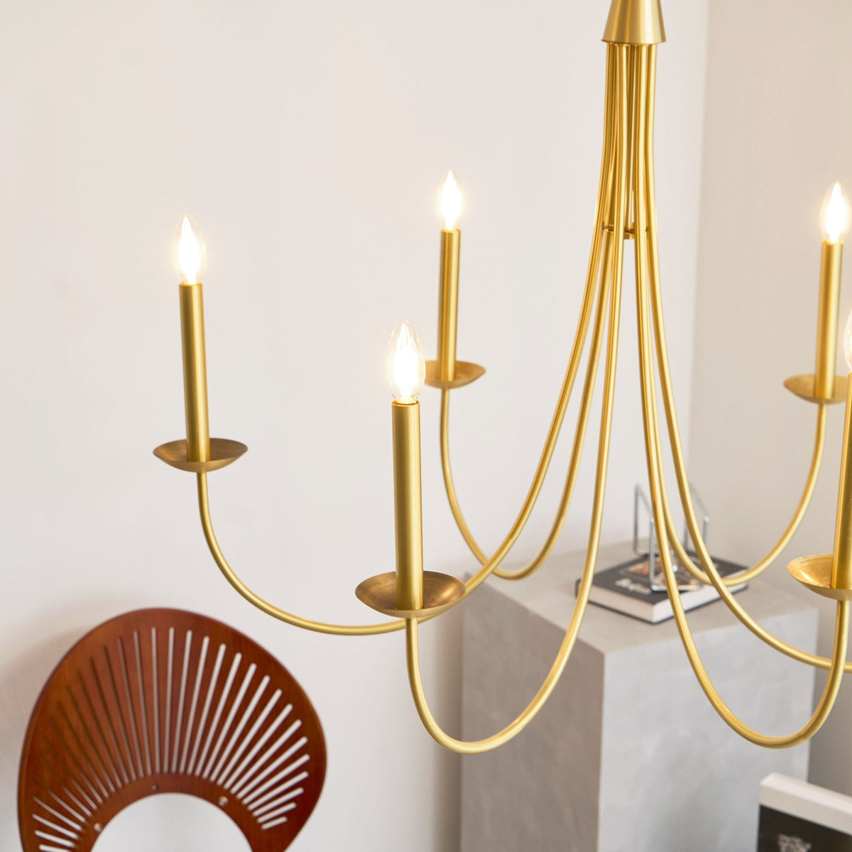Nectar Lustre Industriel Vintage en Métal Laiton - Neutralighting