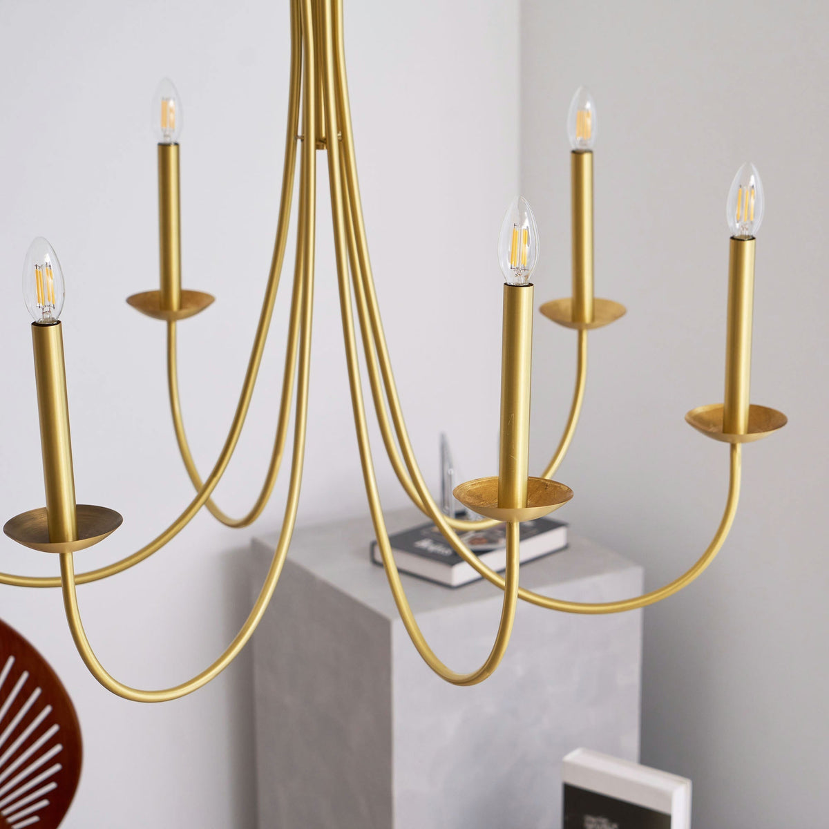 Nectar Lustre Industriel Vintage en Métal Laiton - Neutralighting