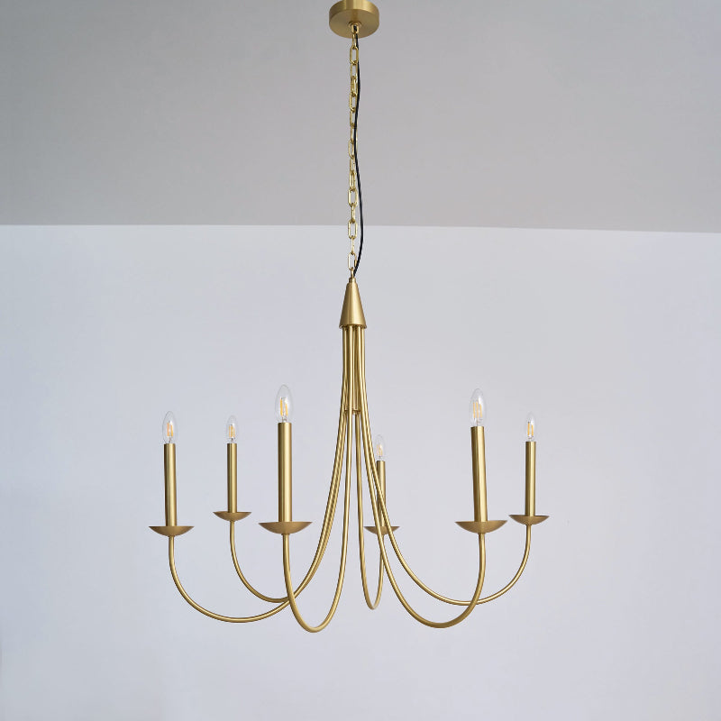 Nectar Lustre Industriel Vintage en Métal Laiton - Neutralighting
