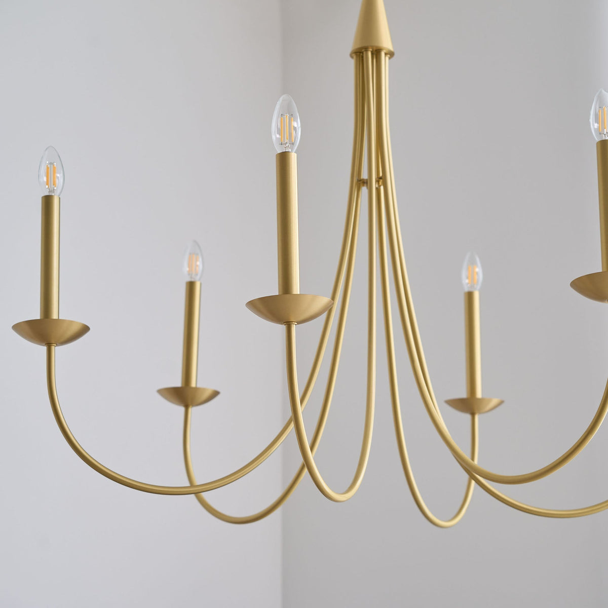 Nectar Lustre Industriel Vintage en Métal Laiton - Neutralighting