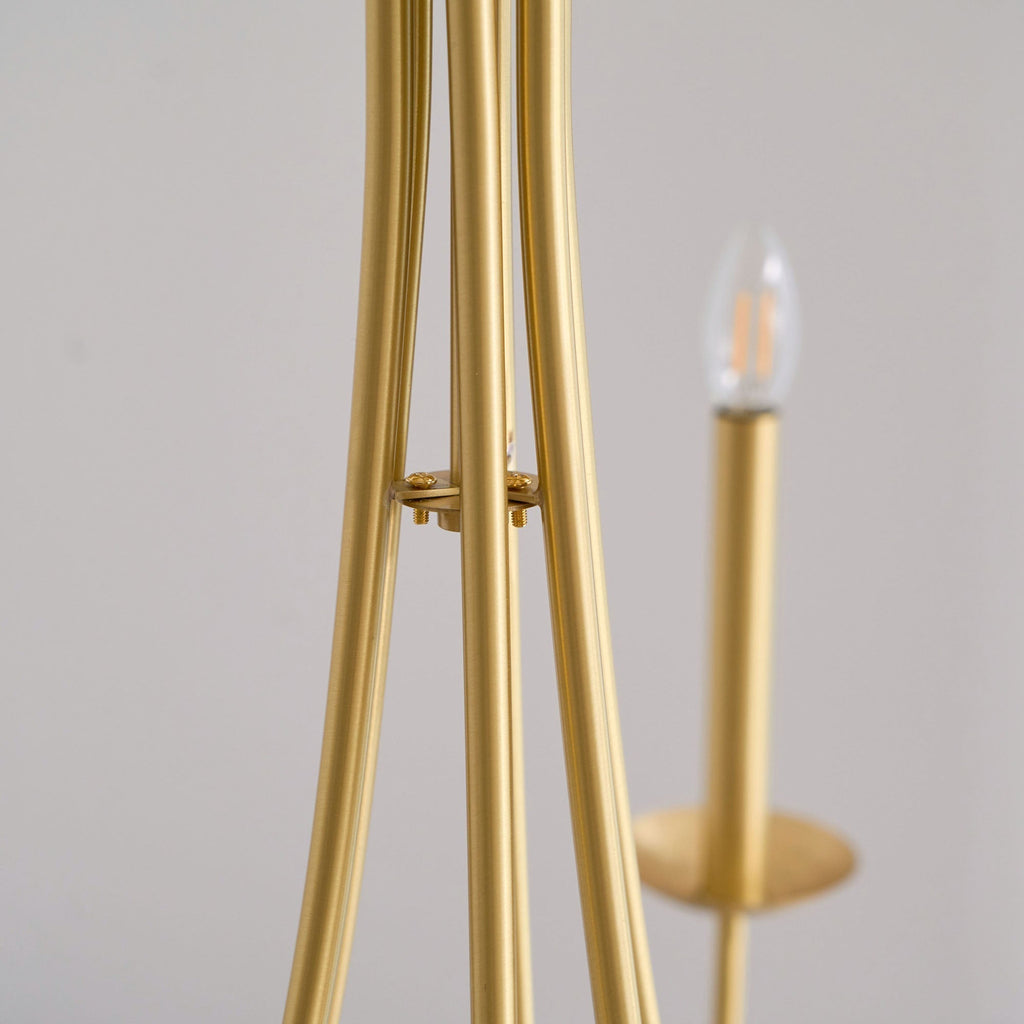 Nectar Lustre Industriel Vintage en Métal Laiton - Neutralighting