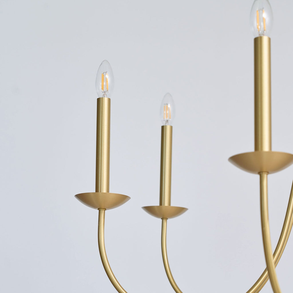 Nectar Lustre Industriel Vintage en Métal Laiton - Neutralighting