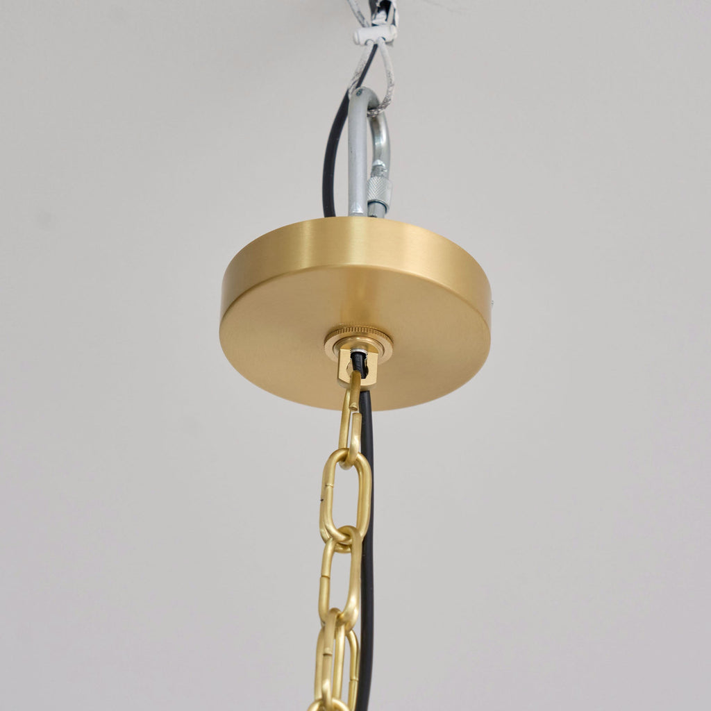 Nectar Lustre Industriel Vintage en Métal Laiton - Neutralighting