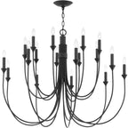 Onyx Lustre en Métal Noir Industriel Vintage - Neutralighting