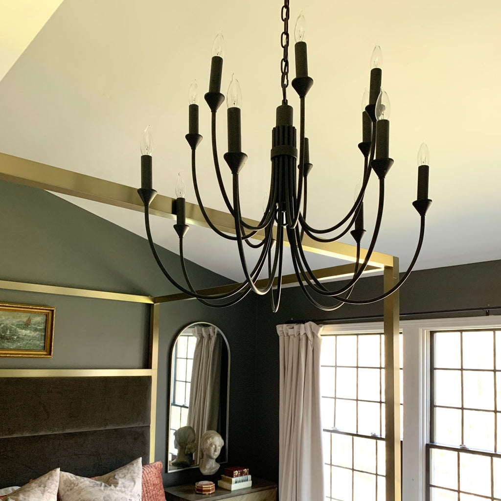 Onyx Lustre en Métal Noir Industriel Vintage - Neutralighting