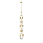 Zeta Lampe Pendante Acrylique Moderne Chaîne - Neutralighting