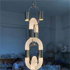 Zeta Lampe Pendante Acrylique Moderne Chaîne - Neutralighting