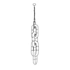 Zeta Lampe Pendante Acrylique Moderne Chaîne - Neutralighting