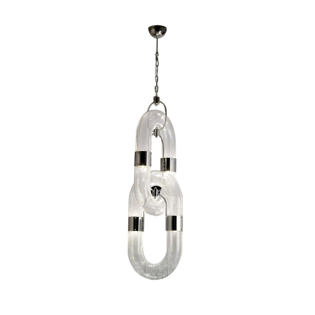 Zeta Lampe Pendante Acrylique Moderne Chaîne - Neutralighting