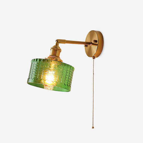 Infinity Applique Murale Laiton Chaîne Verte - Neutralighting