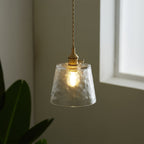 Aura Suspension Vintage Laiton Verre - Neutralighting