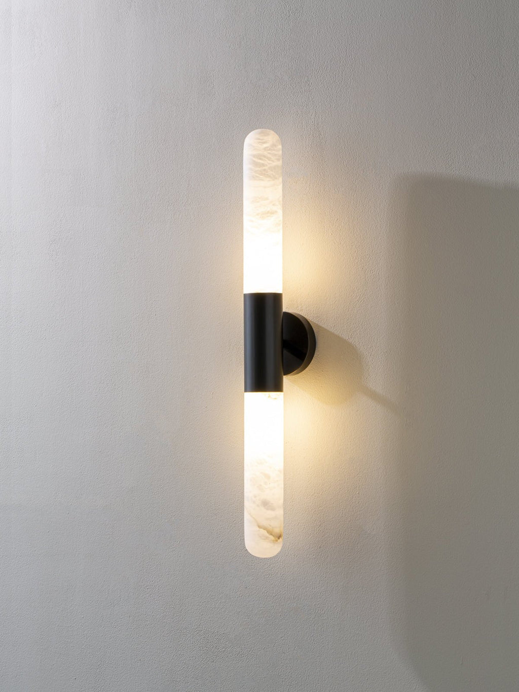 Evtalos Applique Murale Cylindrique en Albâtre - Neutralighting