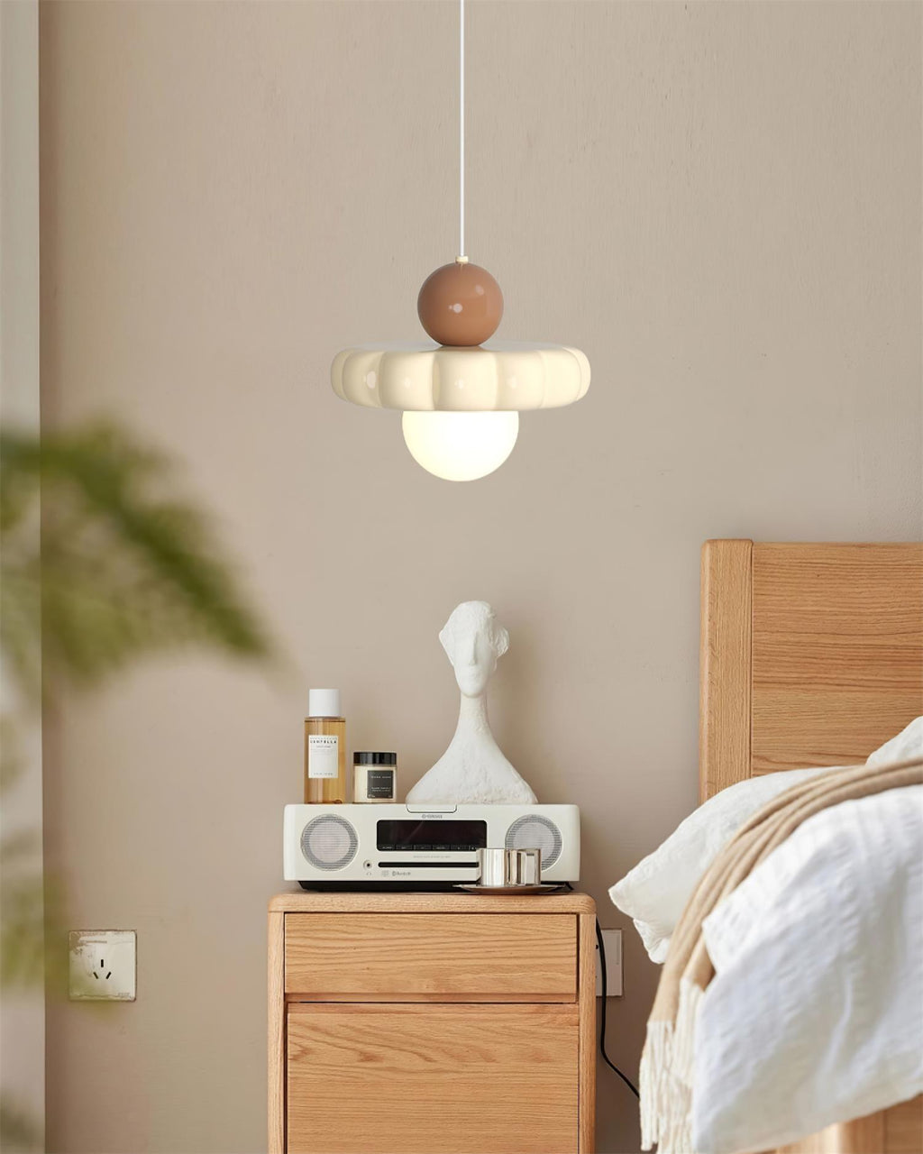 Aria Suspension Crème Mignonne - Neutralighting