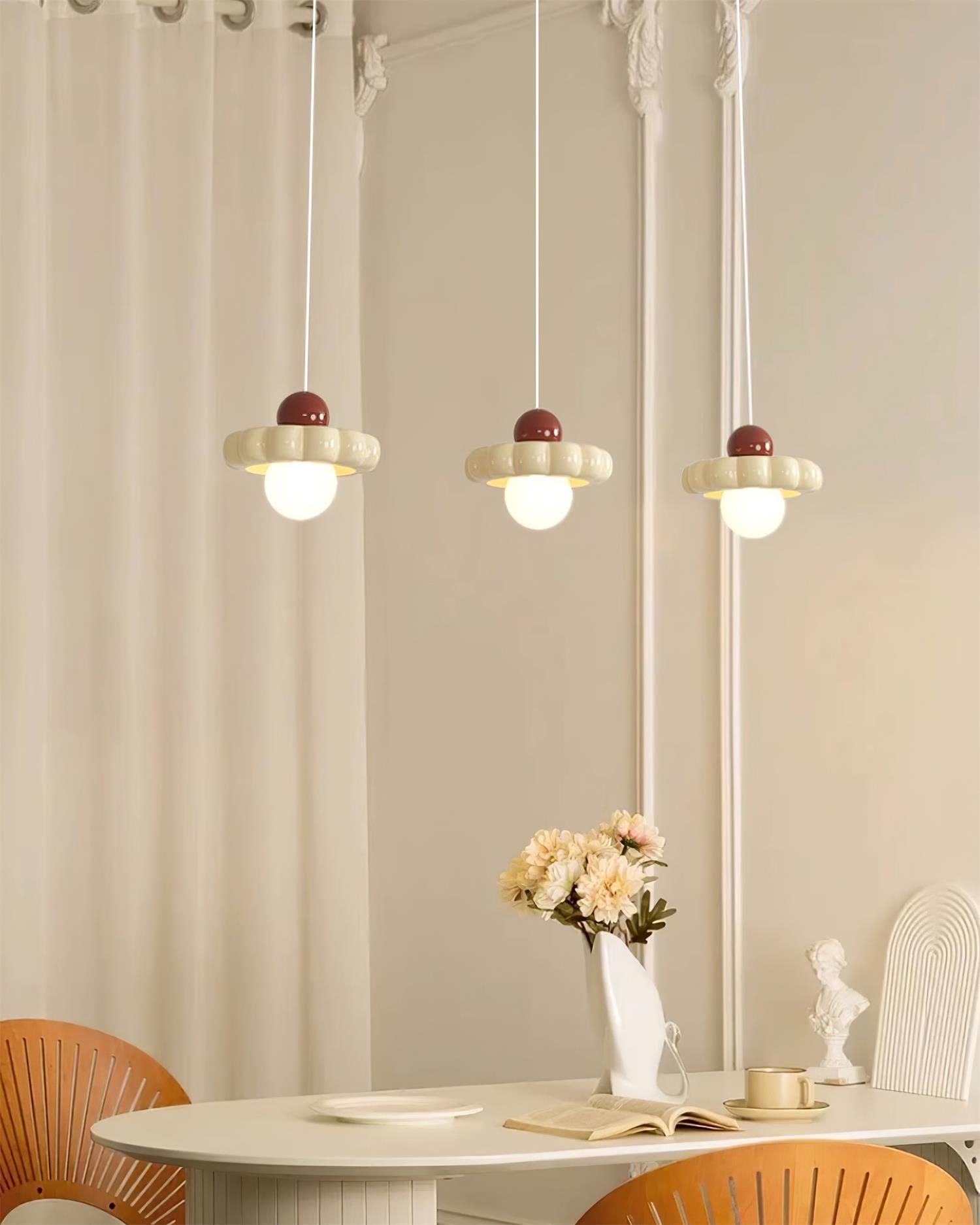Aria Suspension Crème Mignonne - Neutralighting