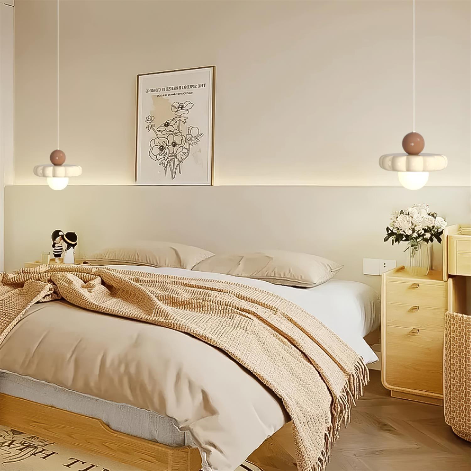 Aria Suspension Crème Mignonne - Neutralighting