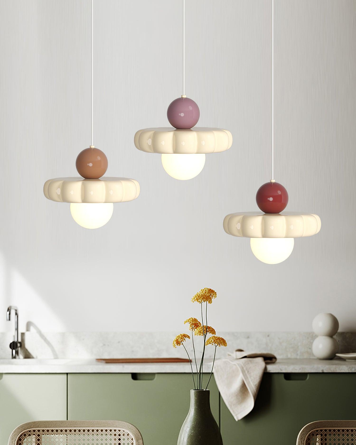Aria Suspension Crème Mignonne - Neutralighting