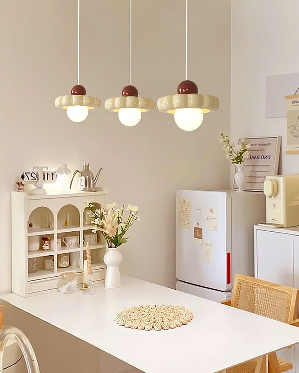 Aria Suspension Crème Mignonne - Neutralighting