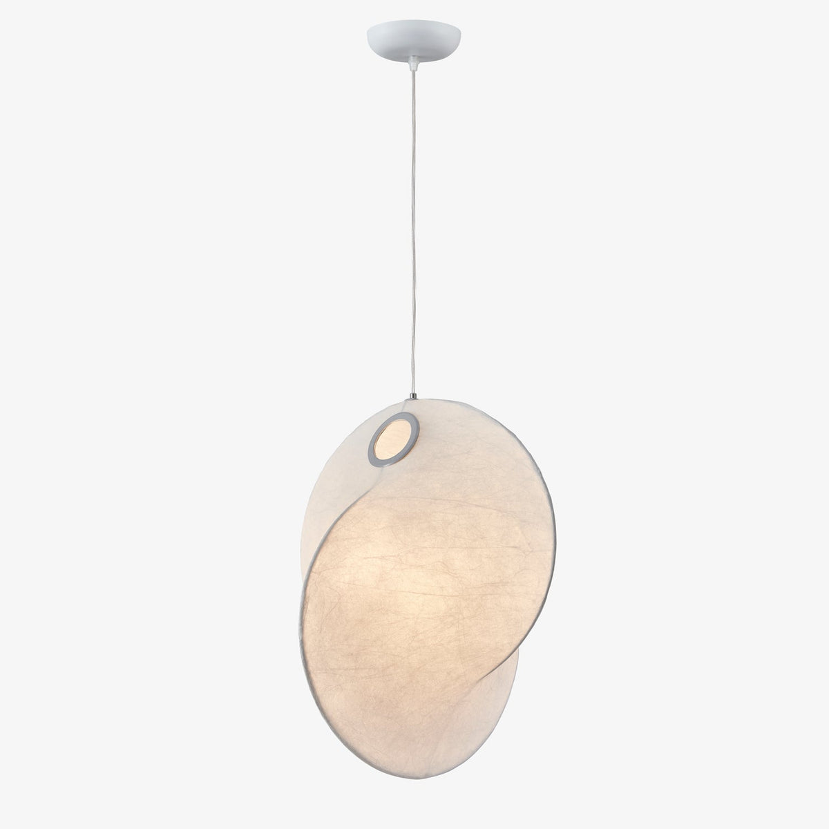 Verine Suspension Sculpturale en Soie de Mûrier - Neutralighting