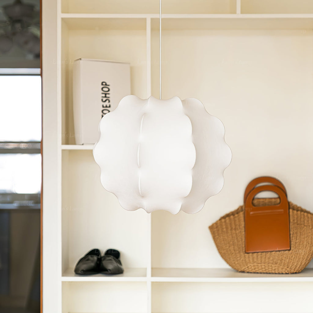 Elora Lampe Pendante Scandinave en Soie - Neutralighting