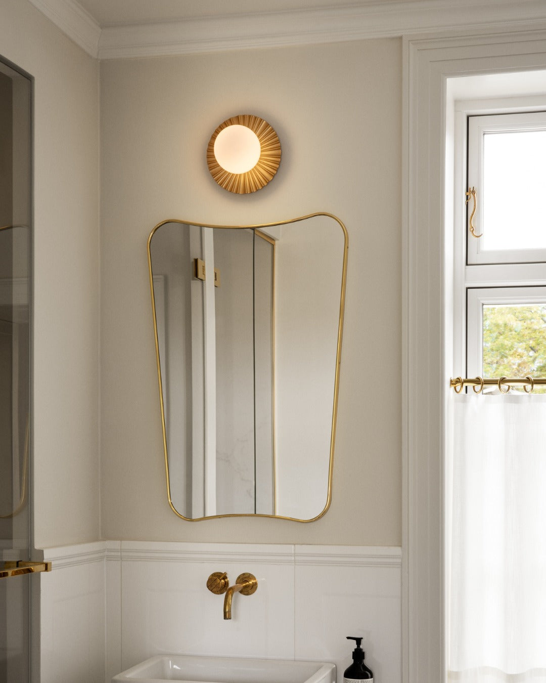 Irinor Applique murale en laiton de style nordique haut de gamme - Neutralighting