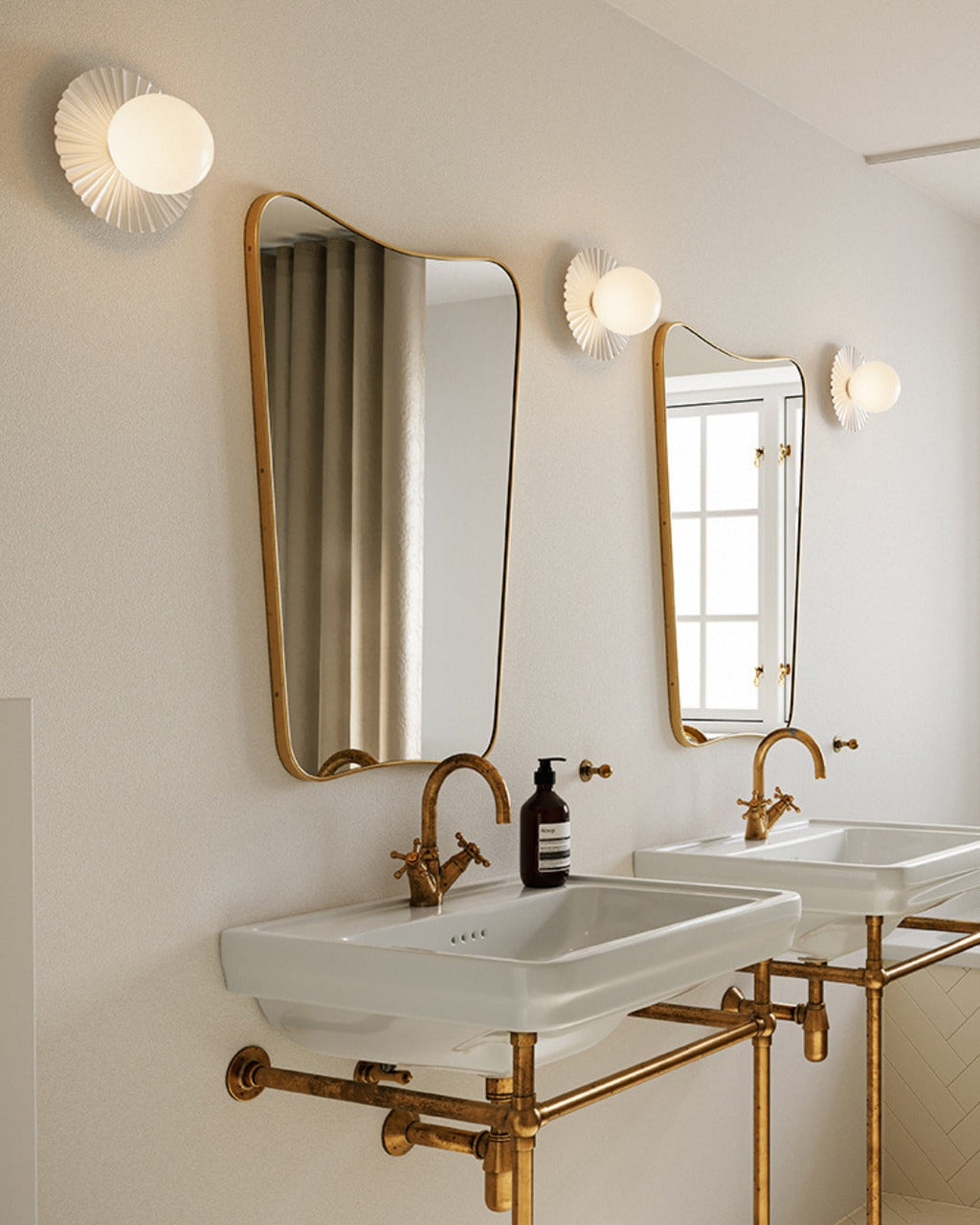 Irinor Applique murale en laiton de style nordique haut de gamme - Neutralighting