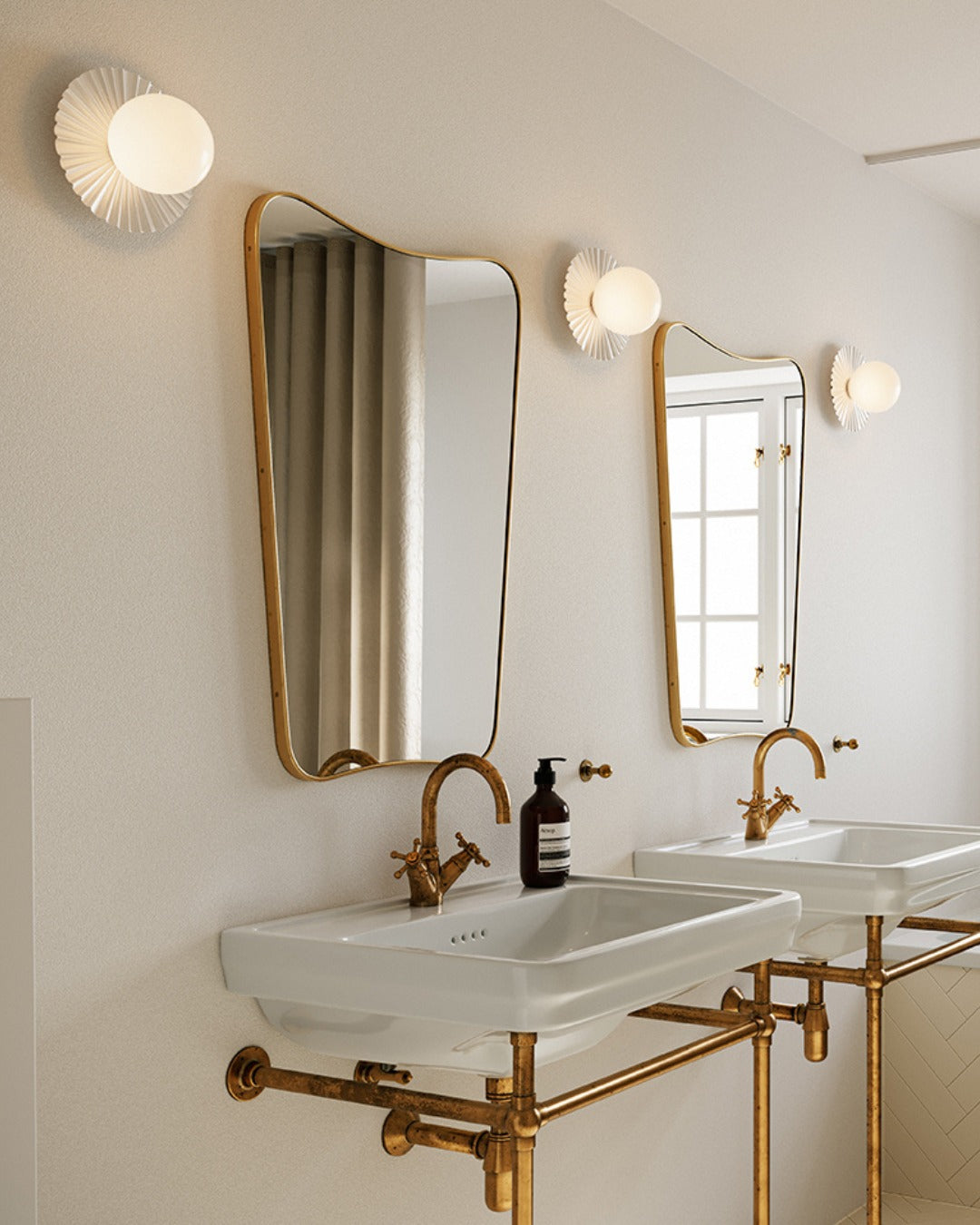 Irinor Applique murale en laiton de style nordique haut de gamme - Neutralighting