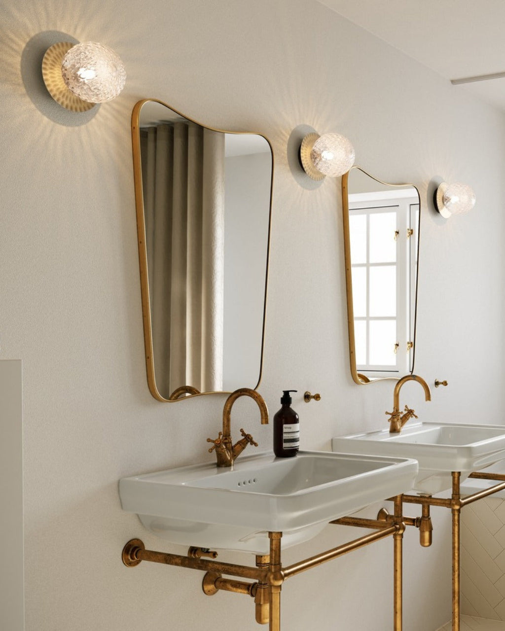 Irinor Applique murale en laiton de style nordique haut de gamme - Neutralighting