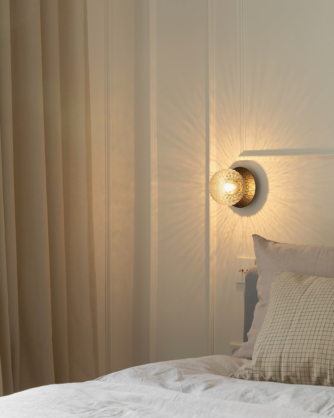 Irinor Applique murale en laiton de style nordique haut de gamme - Neutralighting