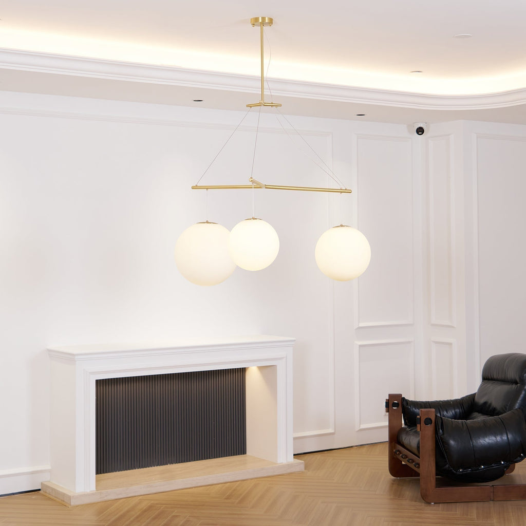 Triad Lampe Pendante en Verre Minimaliste - Neutralighting