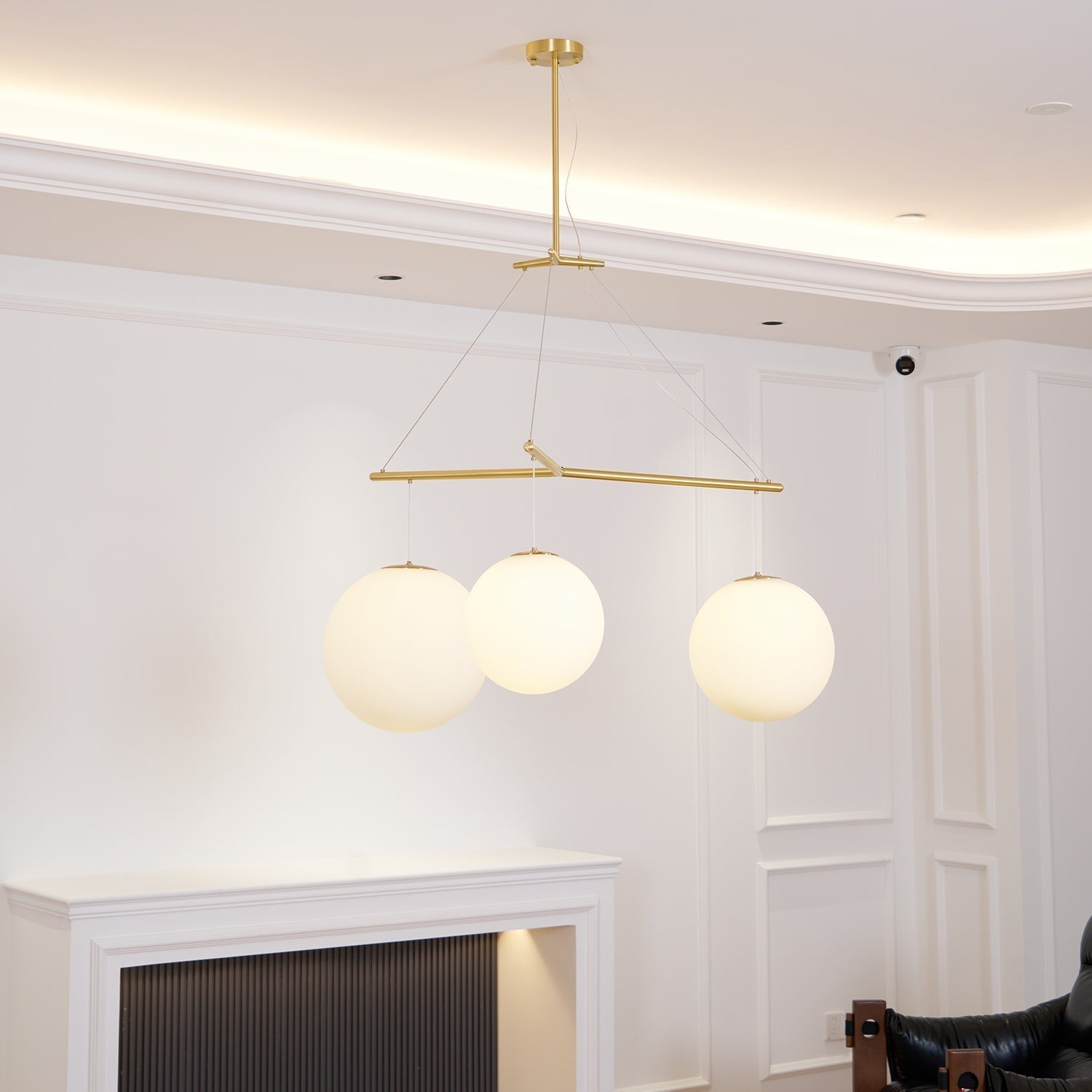 Triad Lampe Pendante en Verre Minimaliste - Neutralighting