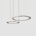 Lunara Double Anneau Crystal Lustre - Neutralighting