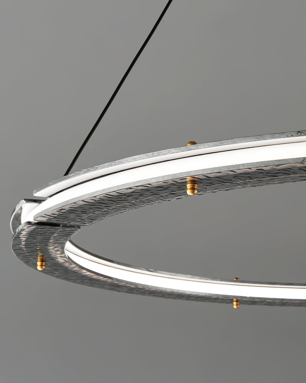 Lunara Double Anneau Crystal Lustre - Neutralighting